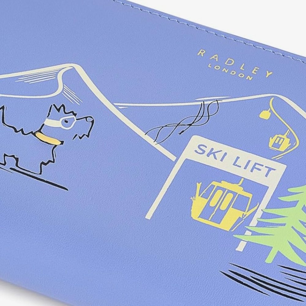 RADLEY London Apres Women's Large Leather Zip Around Wallet Ski - Picture 5 of 13